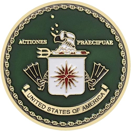 1 unids CIA Special Operations Group Tertia Optio Challenge Moneda Premio Graduado Regalo Coleccionable Medalla Monedas