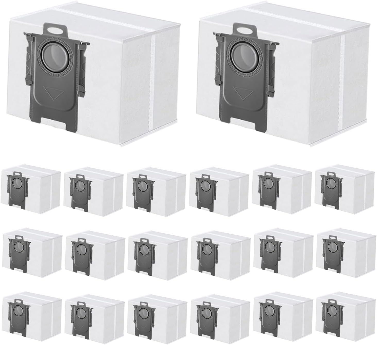 12 Stück Staubbeutel für Roborock Q7 L5 /Q10 S5 /Q5 Pro /Q5