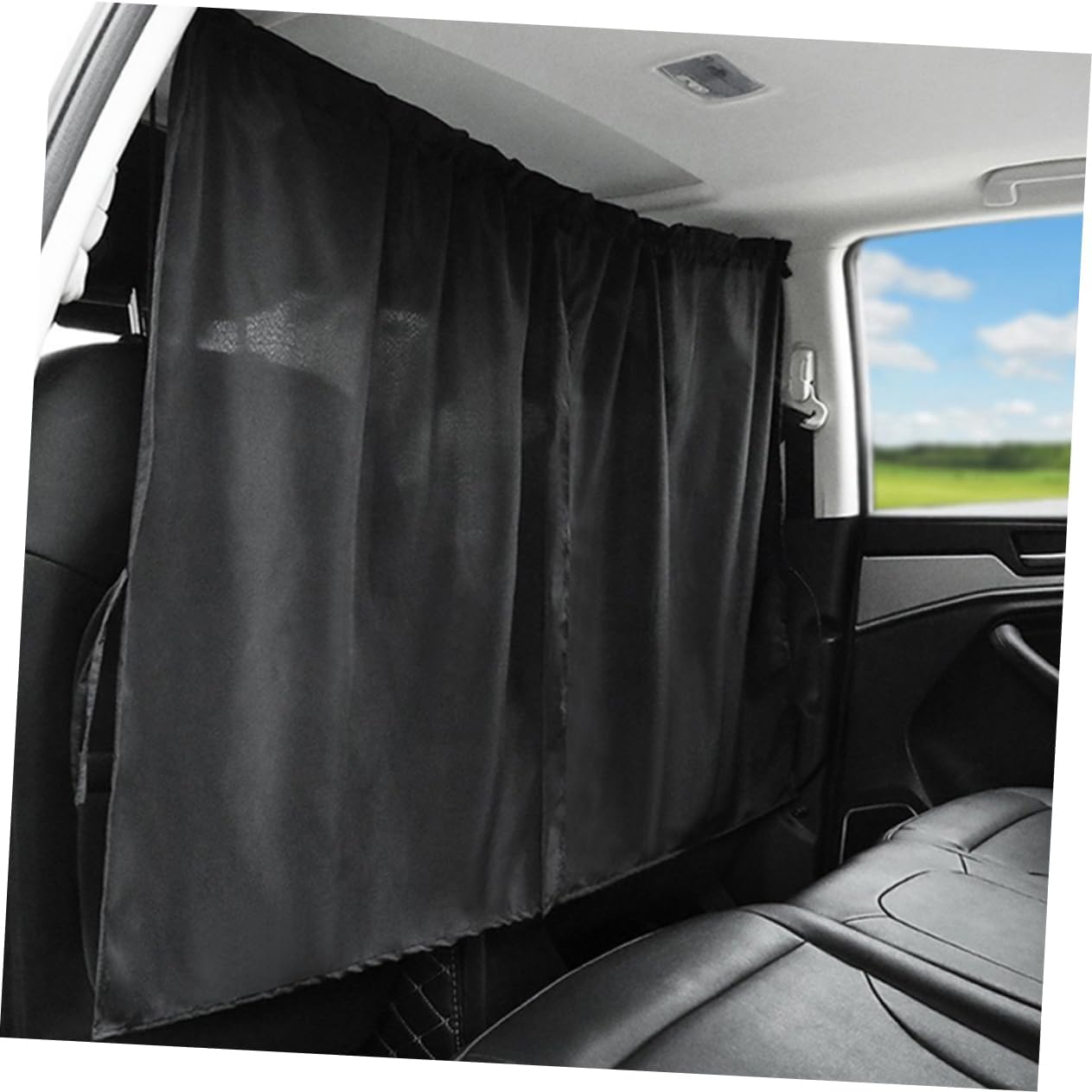 Car Divider Curtain Auto Privacy Partition Shade Portable Vehicle Isolation Cover Easy Install for SUV Trucks Versatile Sun Protection Space Divider