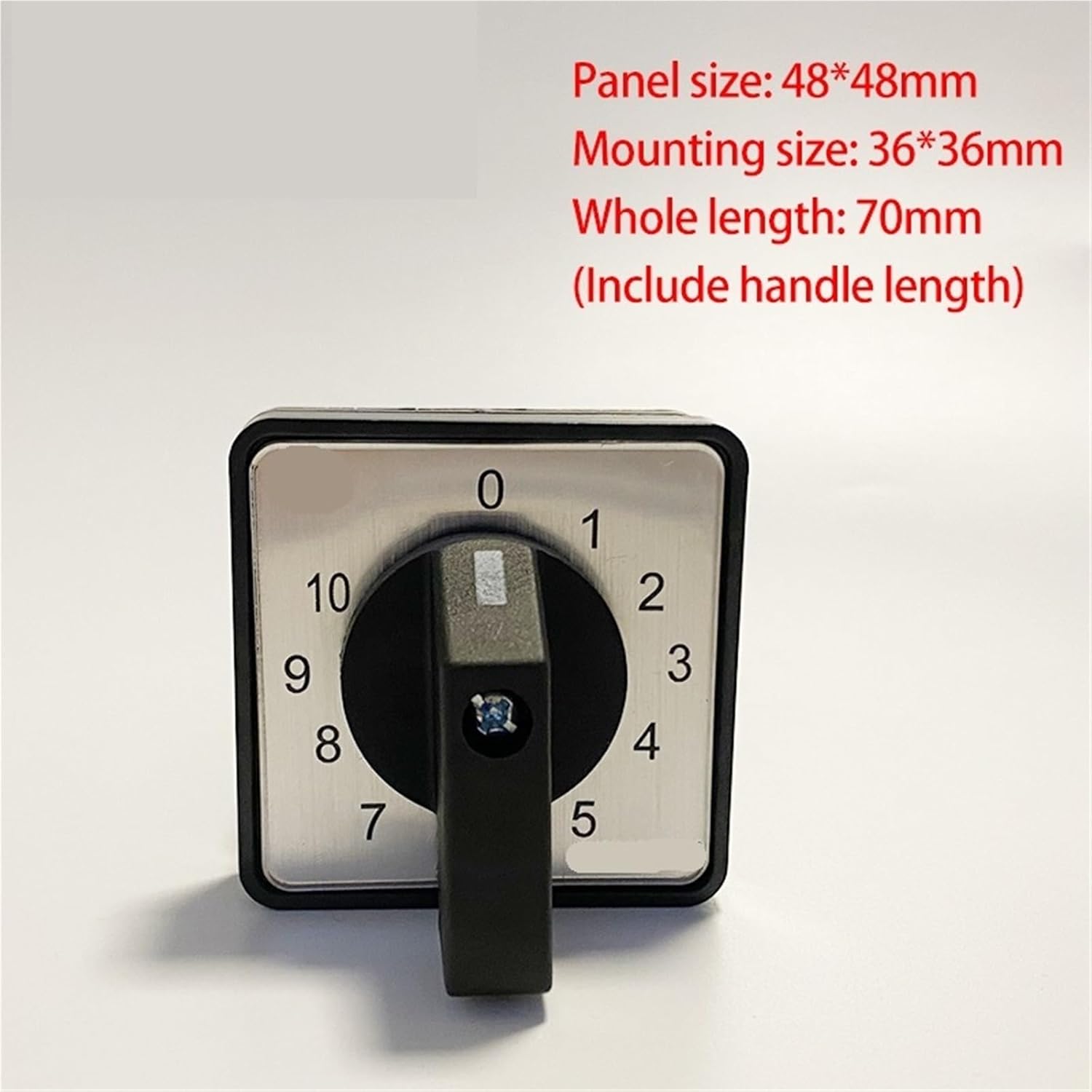 YMW26-20/5 20A 0-10 Positions 690V 5 Poles Control Power Selection Rotary LW26-20 LW28 LW39B 1Pcs