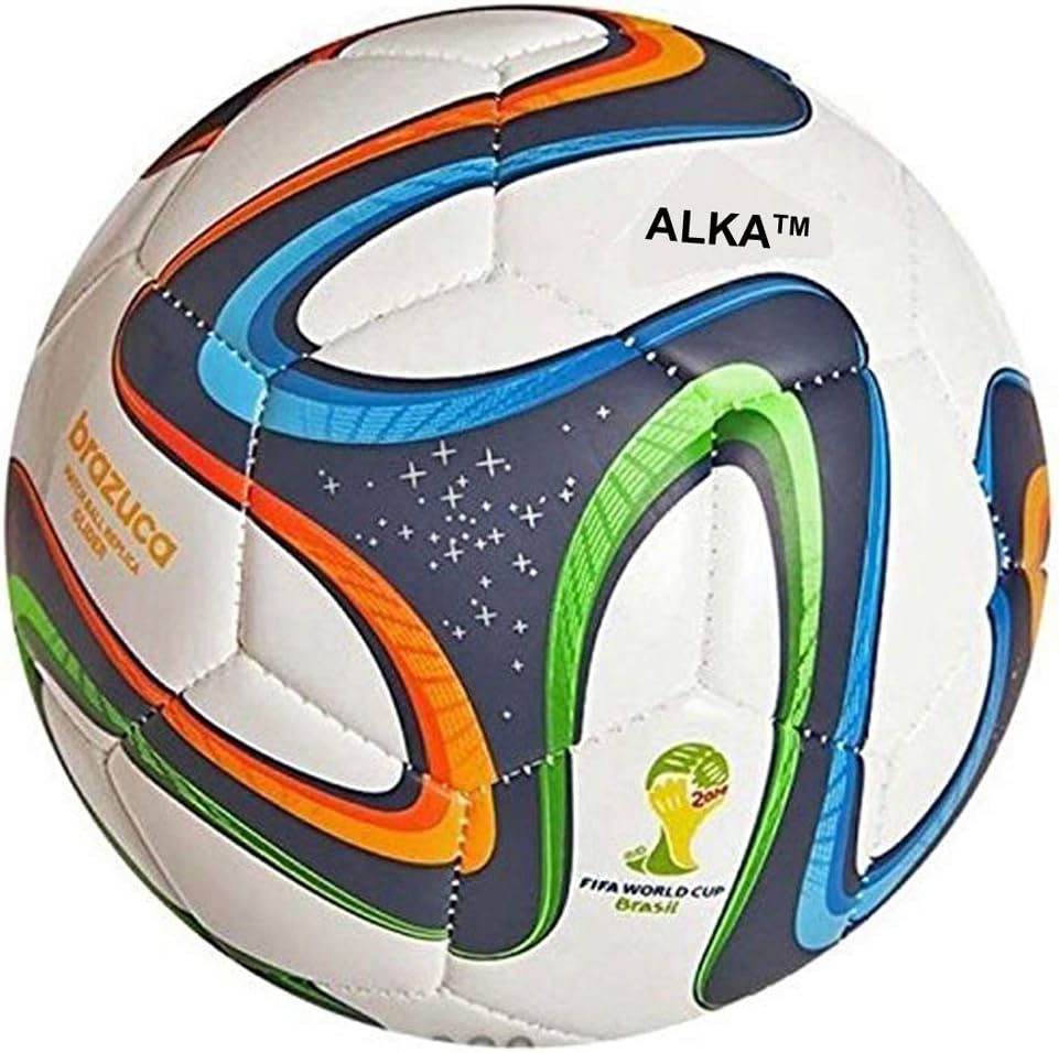 ALKA Multicolor PVC COLORFUL Football (Size 5) rs