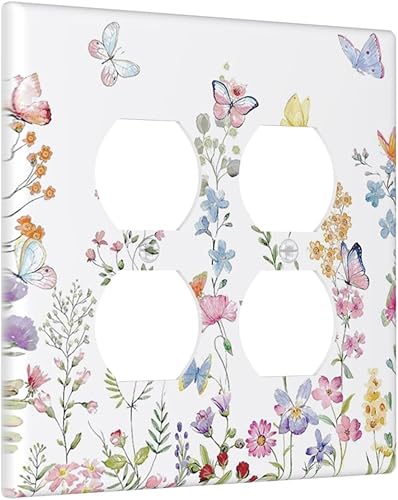 Miniatura 19 de Cubierta de Interruptor de Luz de Palanca de 1 Gang con Estampado de Bosque de Pinos Rústico Campestre, Cabaña Lodge Granero Bosque Forestal de