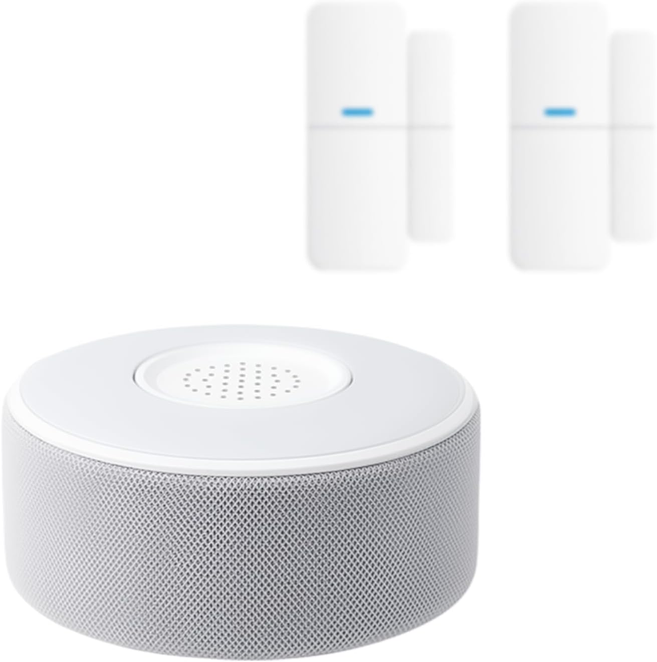 Tolviviov Alarm Hub 2 - Wireless Home Security System - Battery Powered - Motion & Audio Alerts - DIY Wireless Installation - Compatible with Smartphone - 1 Count