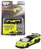 Mini GT 1:64 Lamborghini Aventador SVJ 63 Roadster Verde Shock Limited Edition Diecast Model Car