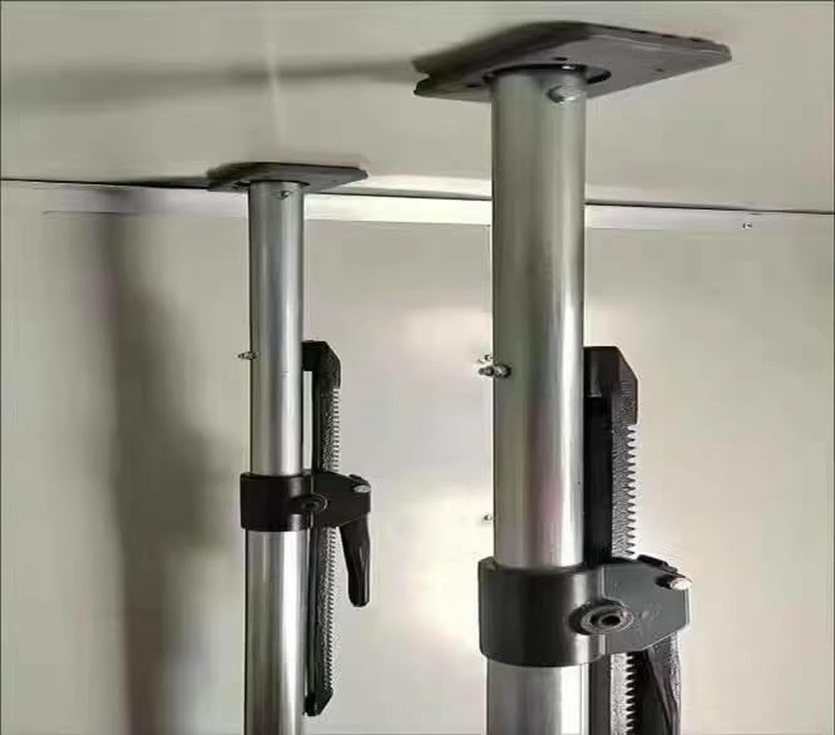 Barre de chargement rétractable en aluminium pour camion et fourgon x2