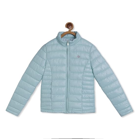 Mode By Red Tape Baby-Girls A-Line Coat Jacket (GFJ0014_Blue_XL)