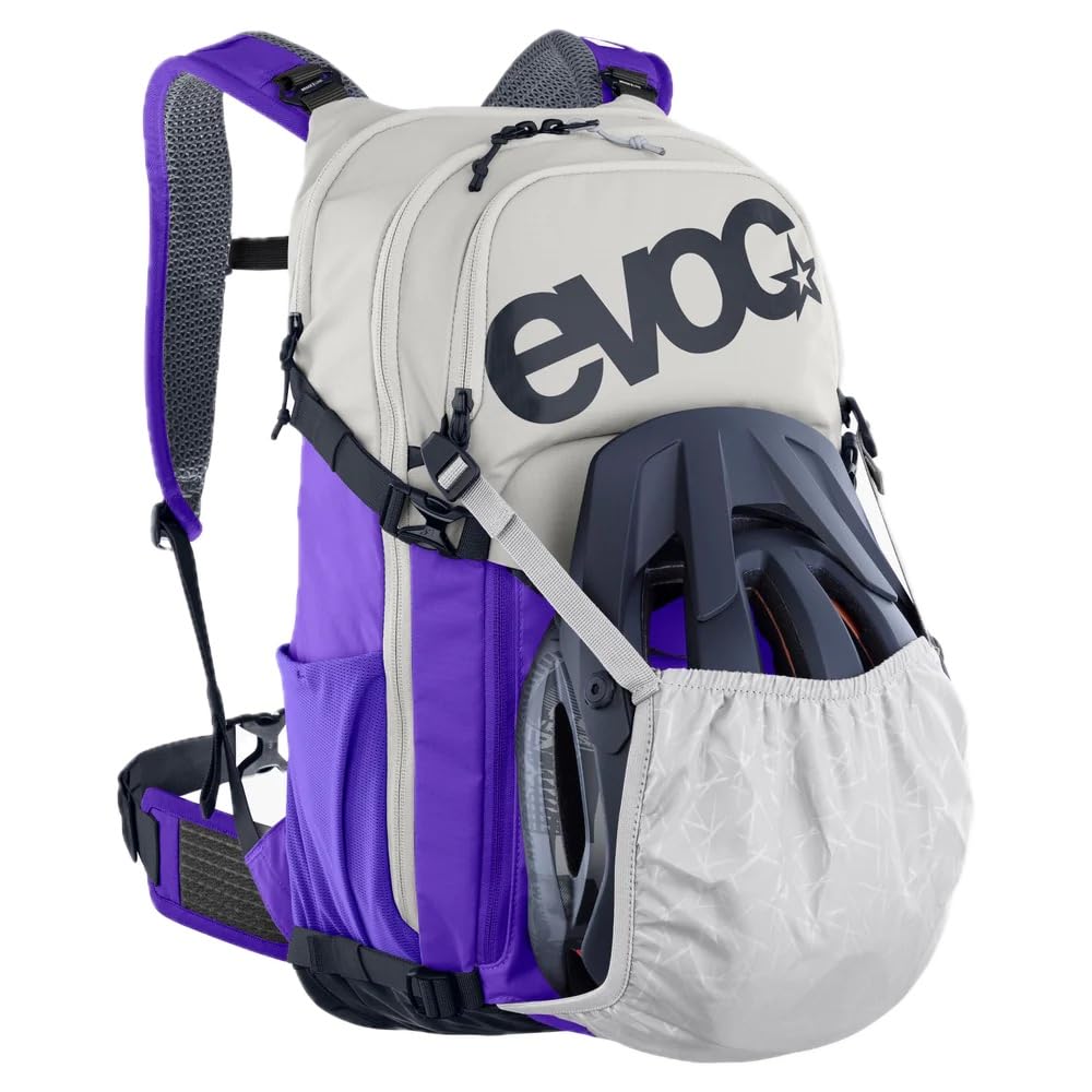 EVOC STAGE 18 techniczny plecak do wycieczek rowerowych i tras, plecak (plecak trekkingowy z dużą przestrzenią do przechowywania, plecak turystyczny z regulowanymi paskami na ramiona)