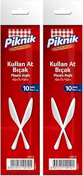 Piknik Plastik B ak 10lu