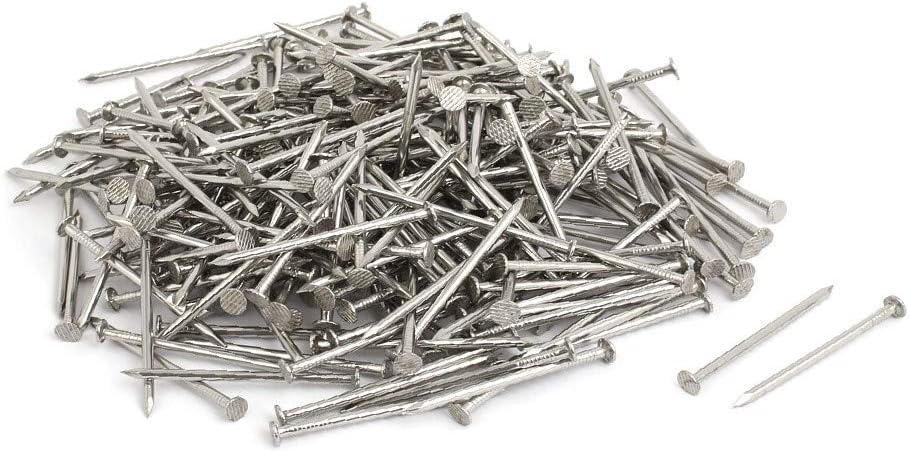 New Lon0167 2 Inch Featured Length 304 Stainless reliable efficacy Steel Cement Wood Sliding Nail Silver Tone 300pcs(id:010 ae e8 ff7)
