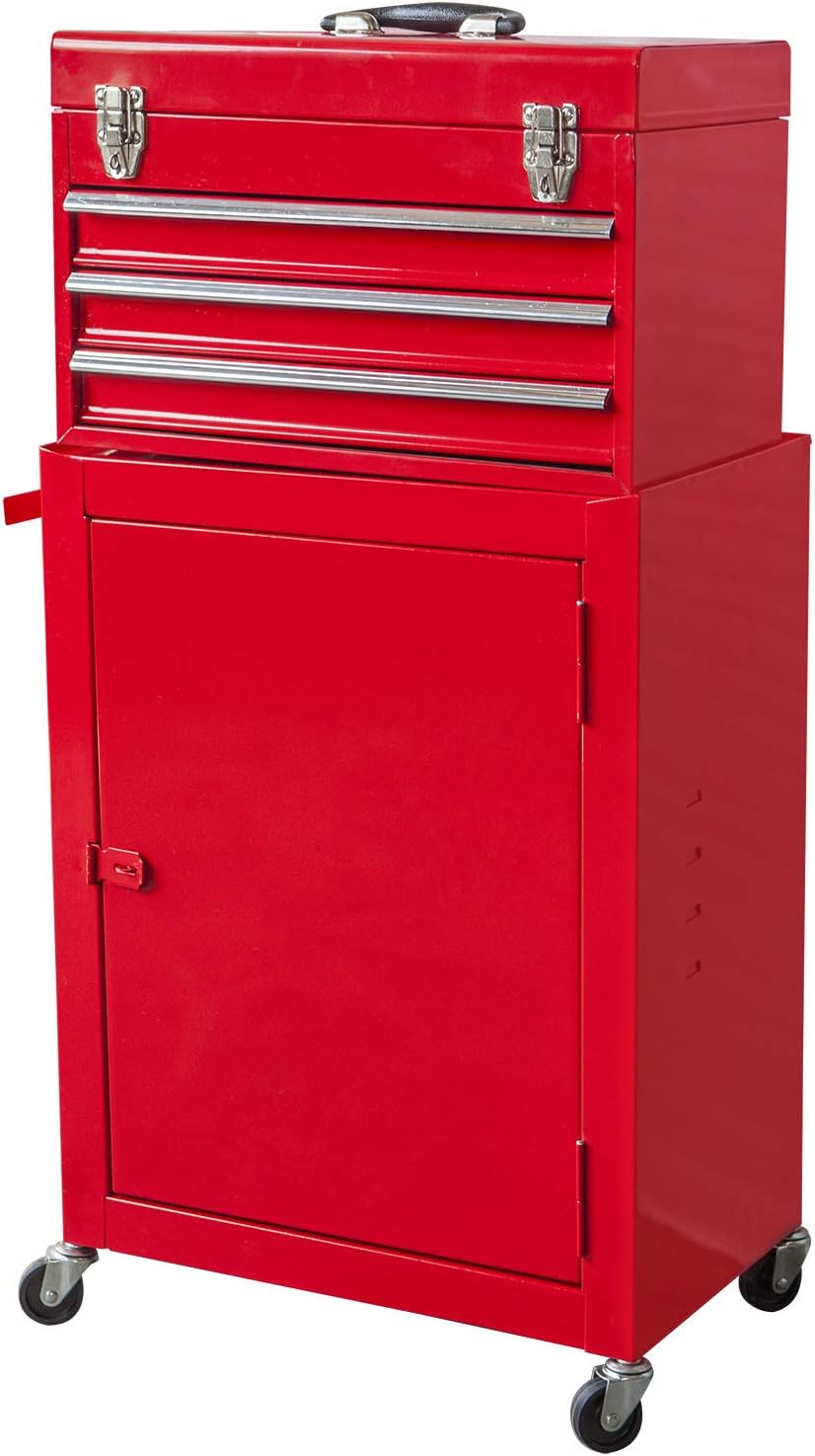 Tool Box on Wheels Garage Storage Furniture Plier