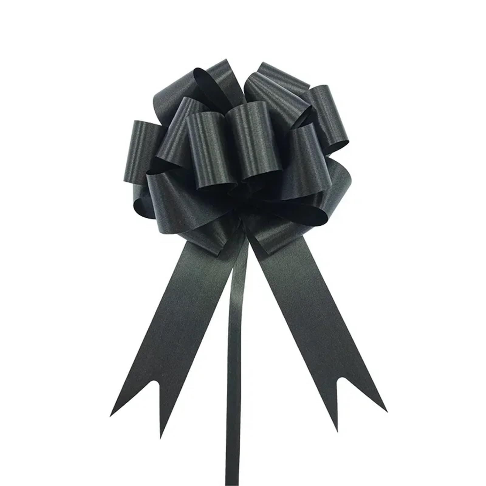 Schleifen zum Ziehen, 90 Stück, Geschenkknoten, Basteln, Hochzeit, Geschenkverpackung, Basteln, Zuhause, Geburtstag, Party, Weihnachtsdekoration, Feiern (schwarz)