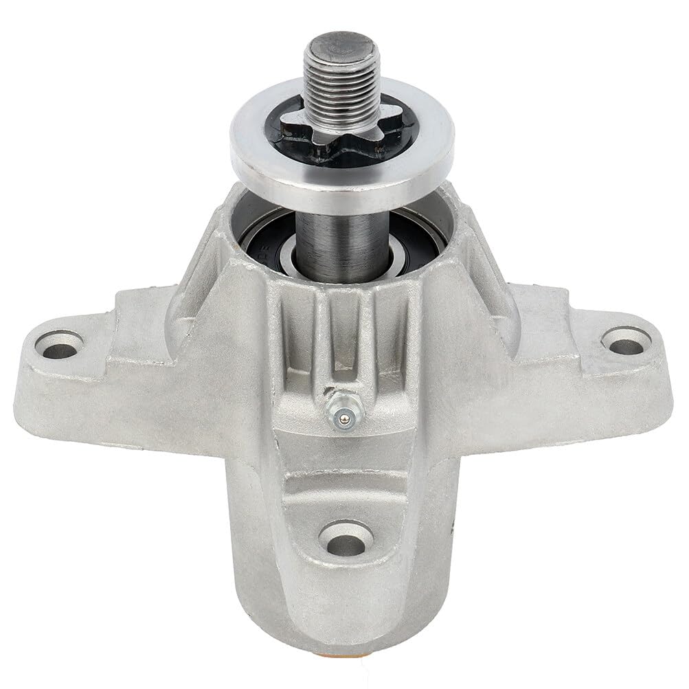 AUTOMUTO Kit de husillo para cortacésped MTD/Cub Cadet 918-0659, 618-0659, 918-0624A cubierta de cortacésped de 6 pt. Conjunto de mandril con diseño de estrella