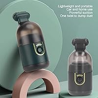 Vista 7 de Zerodis Mini aspiradora, ergonómica desmontable multiusos, aspiradora de teclado USB fácil de escritorio para PC portátil escritorio (verde)