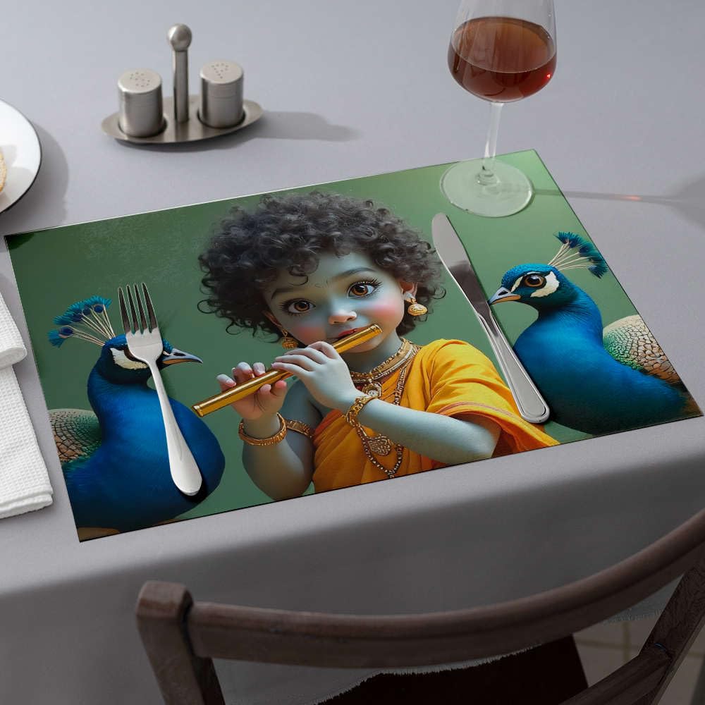 Set de table de printemps idéal pour vos repas de famille en terrasse