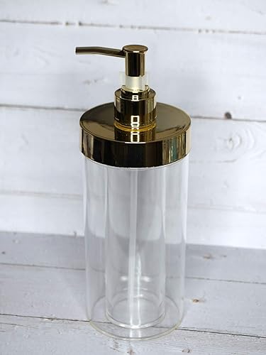 Amazon Co Jp 接着剤不要 簡単ハーバリウムディスペンサー容器 二層構造 ゴールド シャンプー ソープディスペンサー ボトル ポンプ 標本 封入 作成キット デコ ホーム キッチン