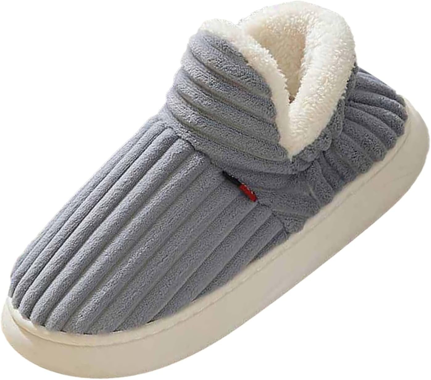 Pluffi Slipper Booties For Women Men Pluffi Cozy Cloud Stylish Slipper Winter Fuzzy Warm House Cloud Slides Plush Lined Anti-Slip Puffy Slippers