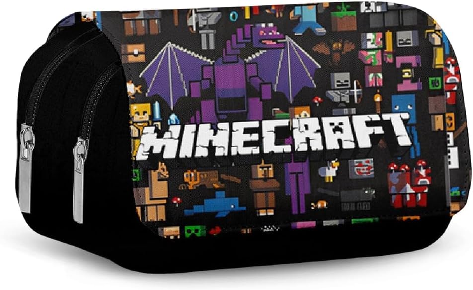 YCVBCY Estuche para lápices, Estuche Escolar Grande Capacidad Caso de lápiz para Niños y Niñas, Estuche para Lápices Portable Estuche Organizador para Niña Niños -A