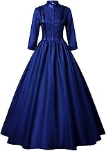 Gothic Victorian Dresses for Women Civil War Costumes Queen Ball Gown Masquerade Dress - Buy now