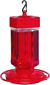 Alimentador de beija-flor First Nature 3055, capacidade de 946 ml