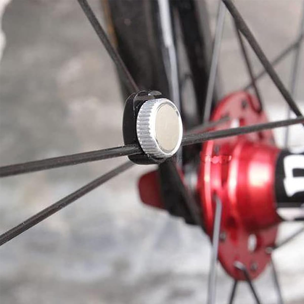 Sarini Lot de 2 Aimants Universels pour Compteur de Vitesse de Vélo, Accessoire de Cyclisme
