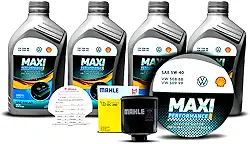 Kit Troca de Oleo Shell 5W-40 + Filtro para Gol Saveiro Voyage Polo Golf Fox Crossfox Spacefox 1.0 1.6