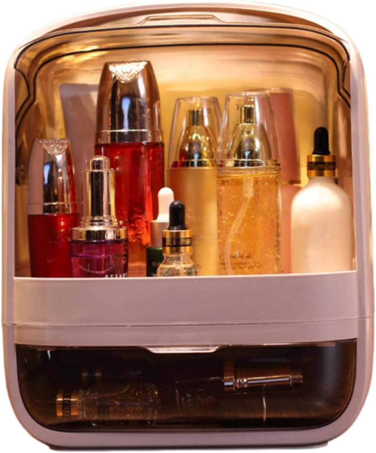 Makeup Organizer Skincare,Organizers Cosmetic Display Cases with Transparent Cover Organizers
