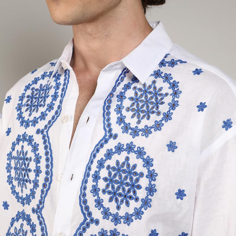 Image of CAHOOT Men's Brushed Buffalo Check Shirtfor Casual Wear | Spread Collar | Long Sleeve | Button Closure | Shirt Crafted with Comfort Fit for Everyday Wear