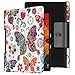 Produktbild XIAOPENGCASE Blume Löwenzahn Eiffelturm Design Intelligente Tablet Abdeckung mit Standplatz for Lenovo Yoga Smart Tab 10,1-Zoll YT-X705F (Pattern : 4)
