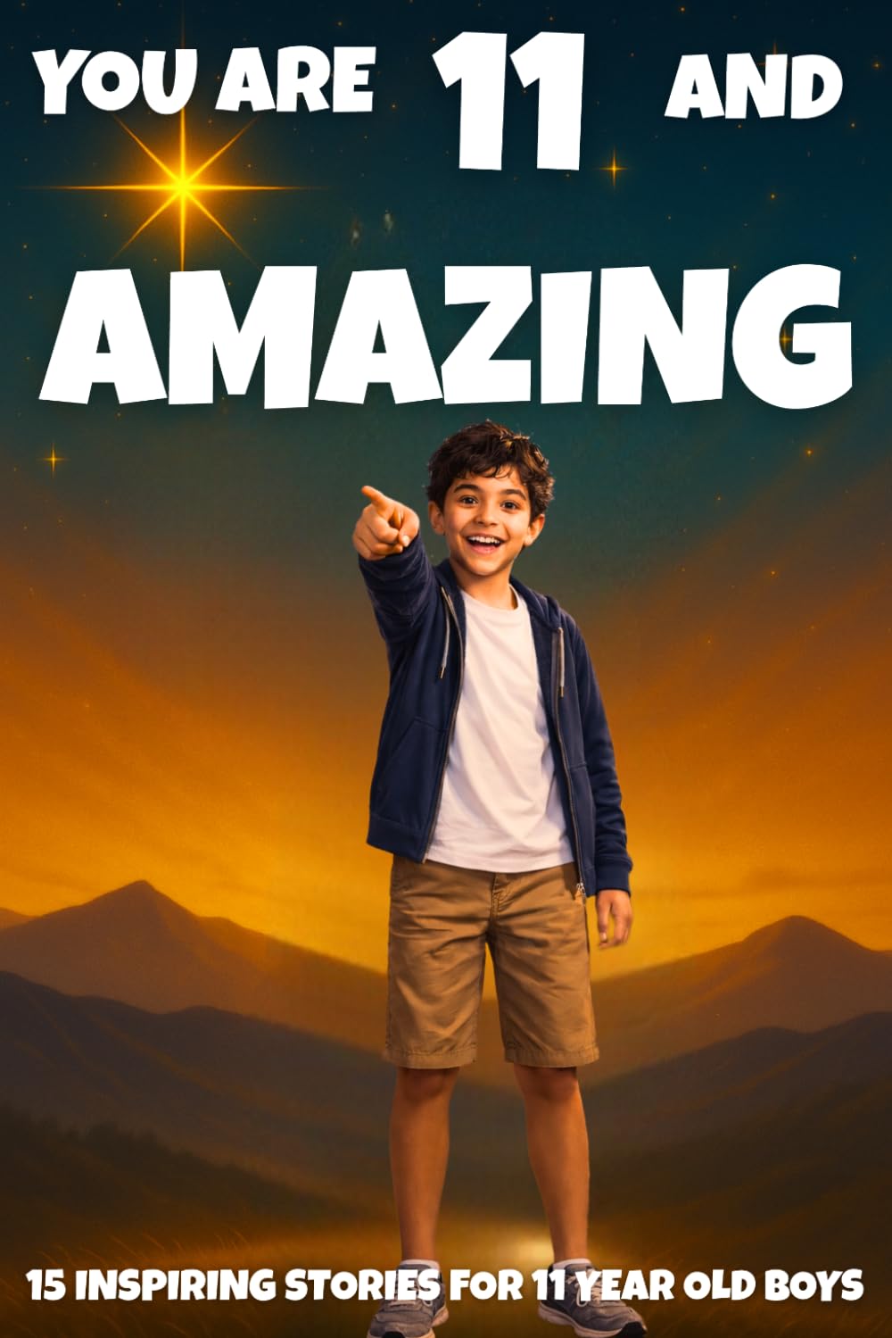 YOU ARE 11 AND AMAZING! Inspiring Stories for 11 Year Old Boys: 15 Motivating Tales of Bravery, Confidence, Friendship, and Kindness. (YOU ARE AMAZING)