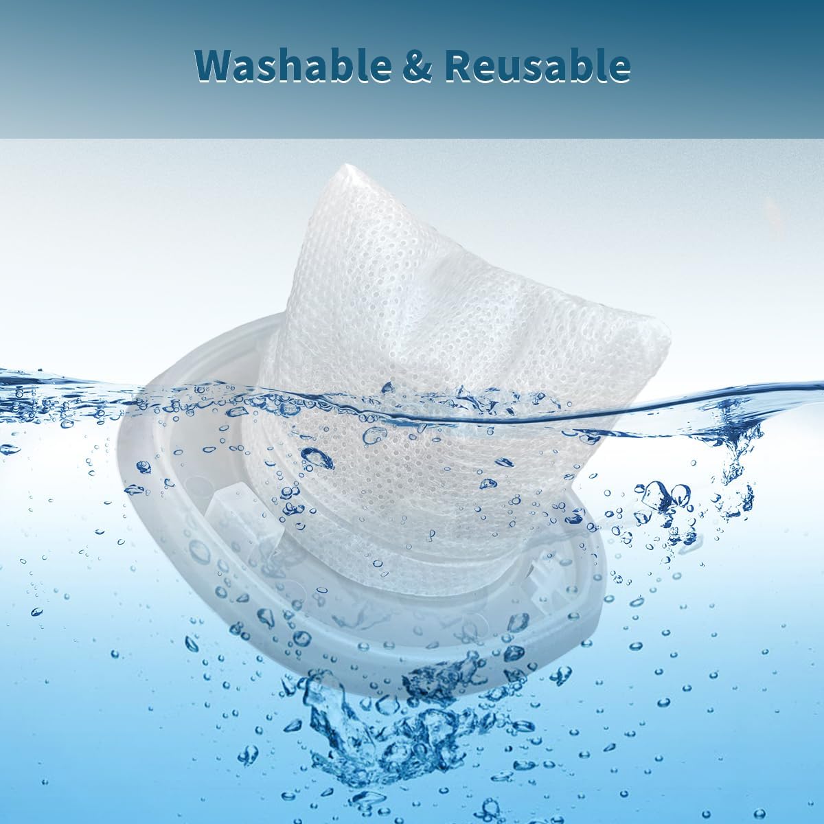 HNVCF10 Filter Replacement for Black and Decker Dustbuster Hand Vacuum HNVC115, HNVC215, HNVC220 Series, 4 Pack - Image 8