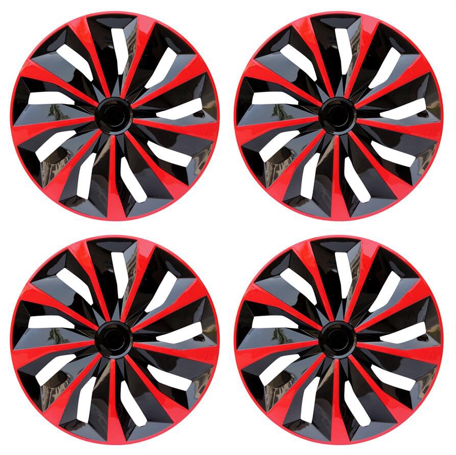 16 inch Hubcaps ABS Replacement for Steel Wheel（Non-Alloy） Snap-on Set of 4