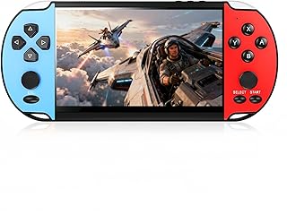 JXD 5.1-inch Multi-function Game console Built-in Classic Retro Games Arcade Video Music E-book Recording TV output Handheld Game Console Portable Game System Birthday/Christmas gift