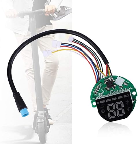 Miniatura 6 de Dilwe Tablero de instrumentos de la placa de circuito, piezas de reparación de scooters eléctricos Tablero controlador para ES1 ES2 ES3 ES4 Scooter