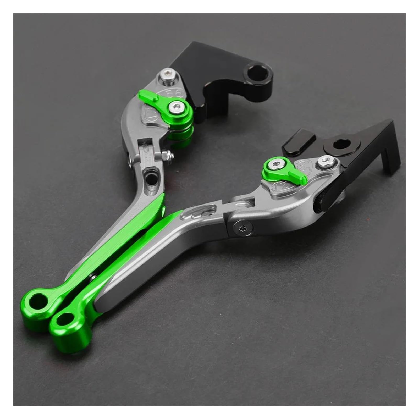 MAMXVKVZEU Motorbike Brake Clutch Handle Levers Brake Clutch Lever Handle Levers Extendable Adjustable for Ninja 500 Z500 2024-2026(N)