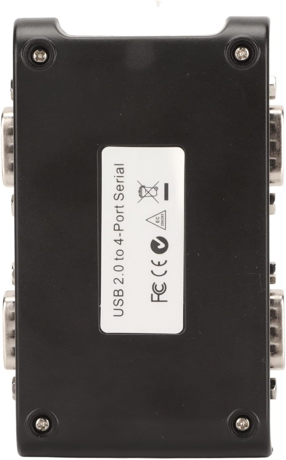 USB to Serial Hub, USB to RS232 Adapter Wide Compatibility Compact Design 4 RS232 Port for Routers