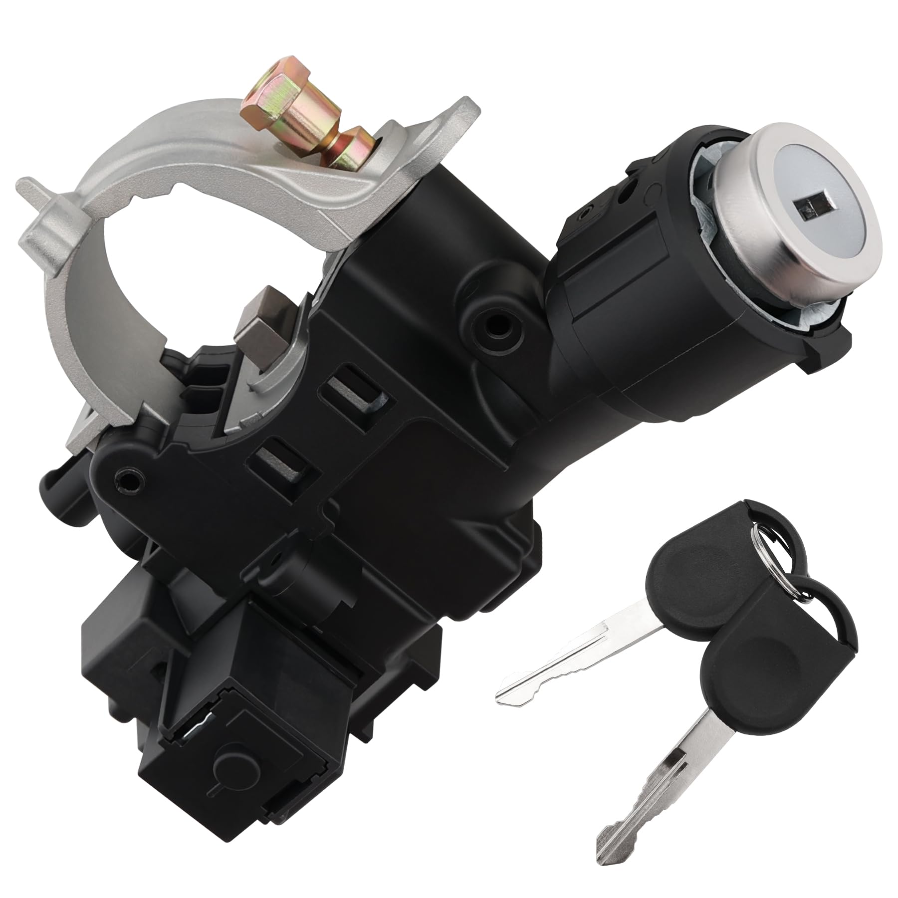 Ignition Switch Lock Cylinder w/Key Fit for 08-12 Ford Escape, 09-11 Focus | Fit for 08-10 Mercury Mariner, 08-11 Mazda Tribute (ID46 Chip), # 989-019, 924-717