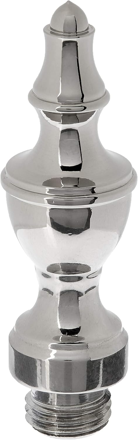 Baldwin 1091033I Urn Tip Hinge, Vintage Brass