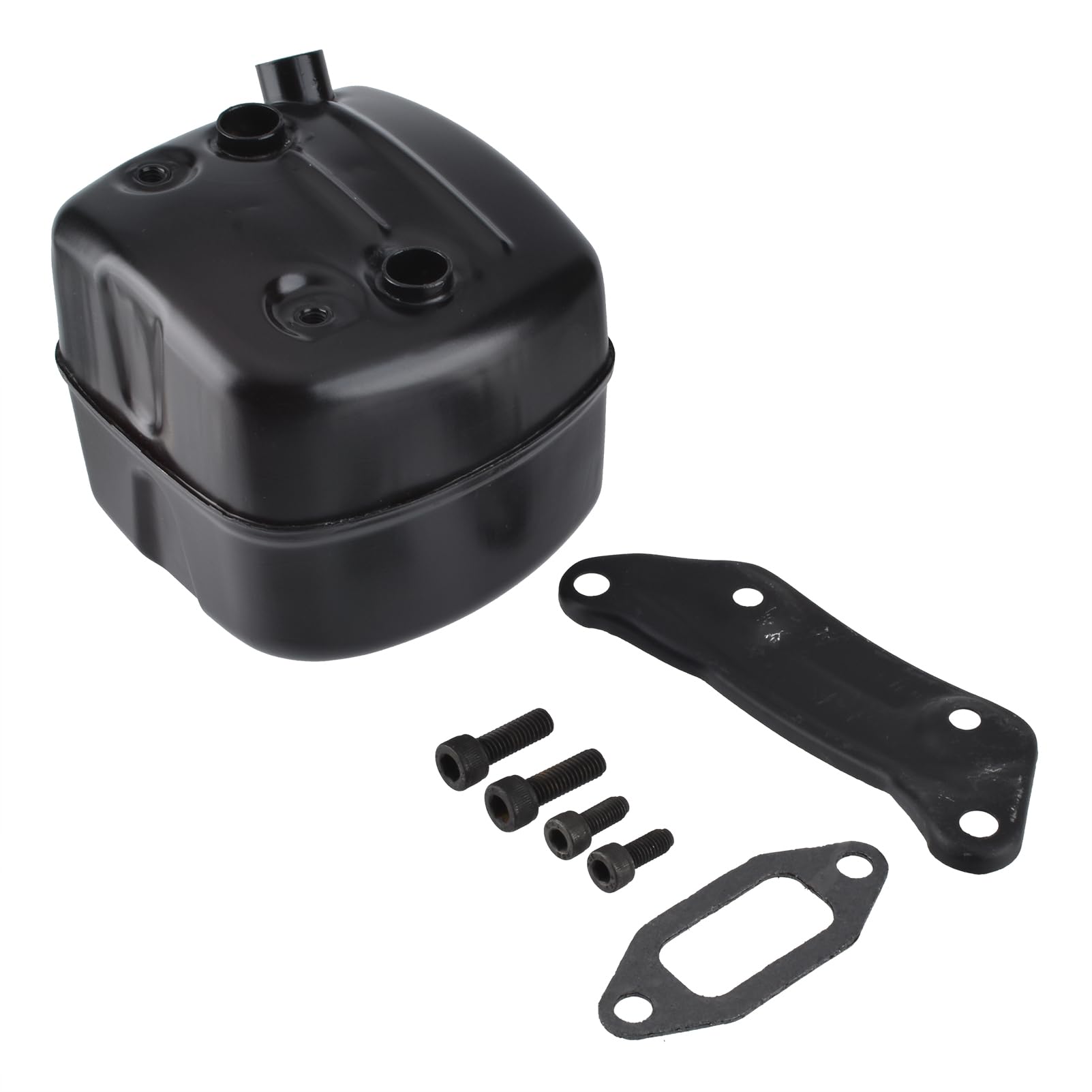 Cancanle Exhaust Muffler with Bracket Gasket Kit for Husqvarna 365 371 372 XP 385 390 XP Chainsaw - Image 3