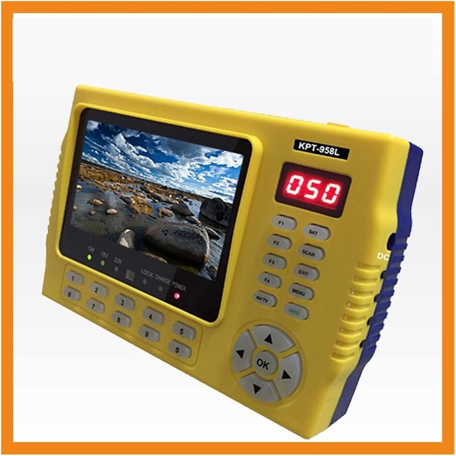 Satellite Finders KPT-958L DVB-S2 MPEG4 HD Satellite Finder Meter Better Ws-6951 Satlink Ws6916 Set Top Box WS-6906 for Adjusting Sat Dish