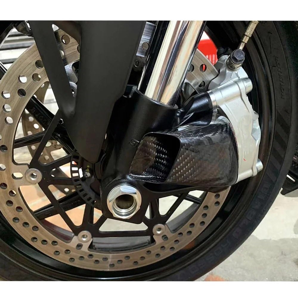 Ajuste para Yamaha YZF-R1 Pinza de Fibra de Carbono Cubierta de radiador conductos de Aire Freno refrigeración disipador de Calor Conducto Aire Freno Delantero(Matte)