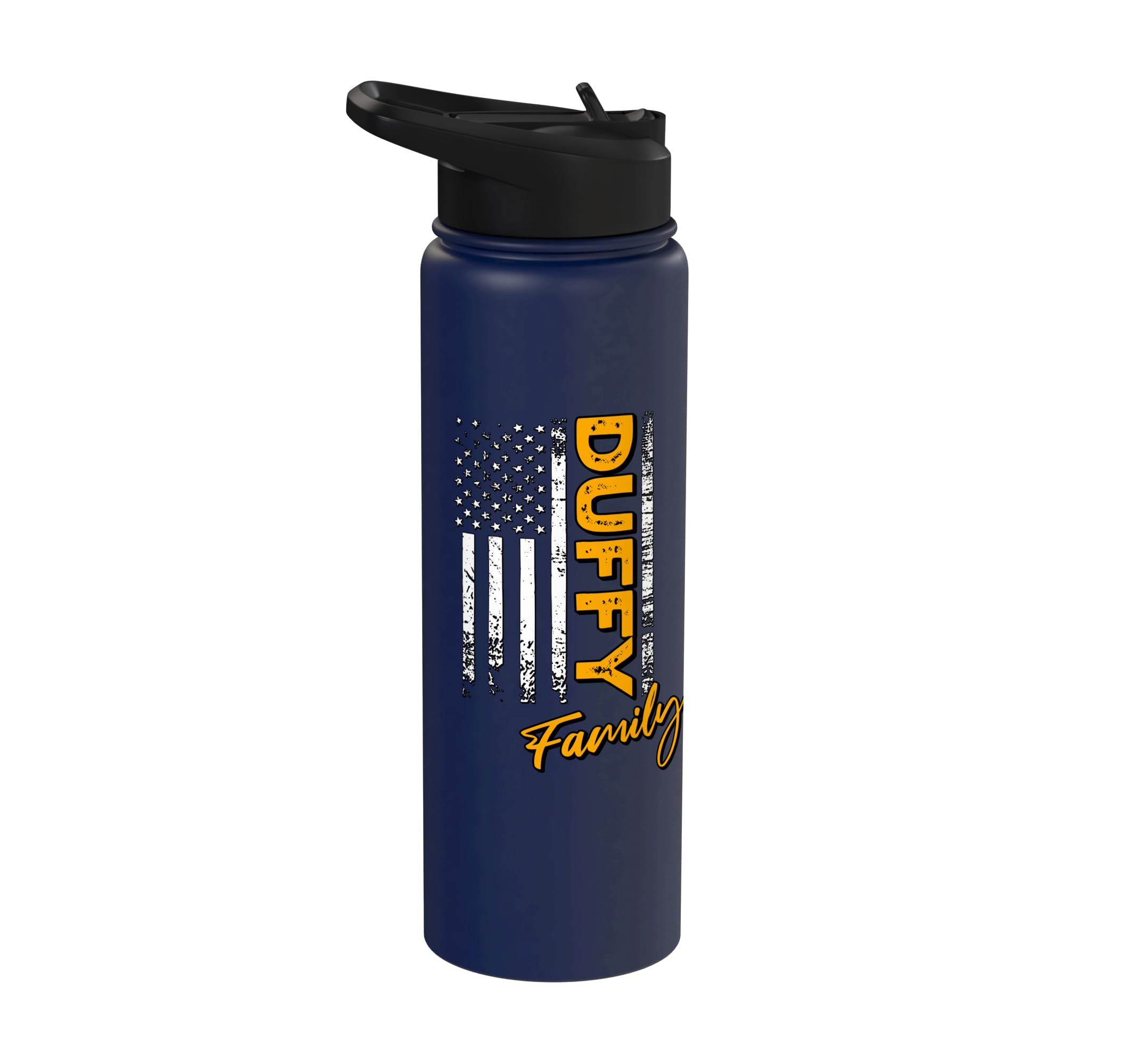 Duffy Surname American Duffy Last Name Duffy Stainless Steel Insulated Water Bottle