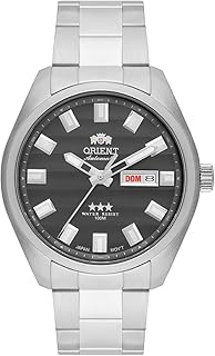 Relógio orient masculino automático prata 469ss076f g1sx