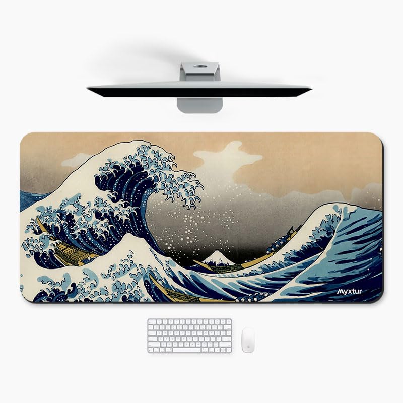 See full amazon price history chart for Myxtur The Great Wave Off Kanagawa Gaming Desk Mat (XL) Myxtur The Great Wave Off Kanagawa Gaming Desk Mat (XL) (B0CWPFYT7S) Amazon Price History, Amazon Price Tracker