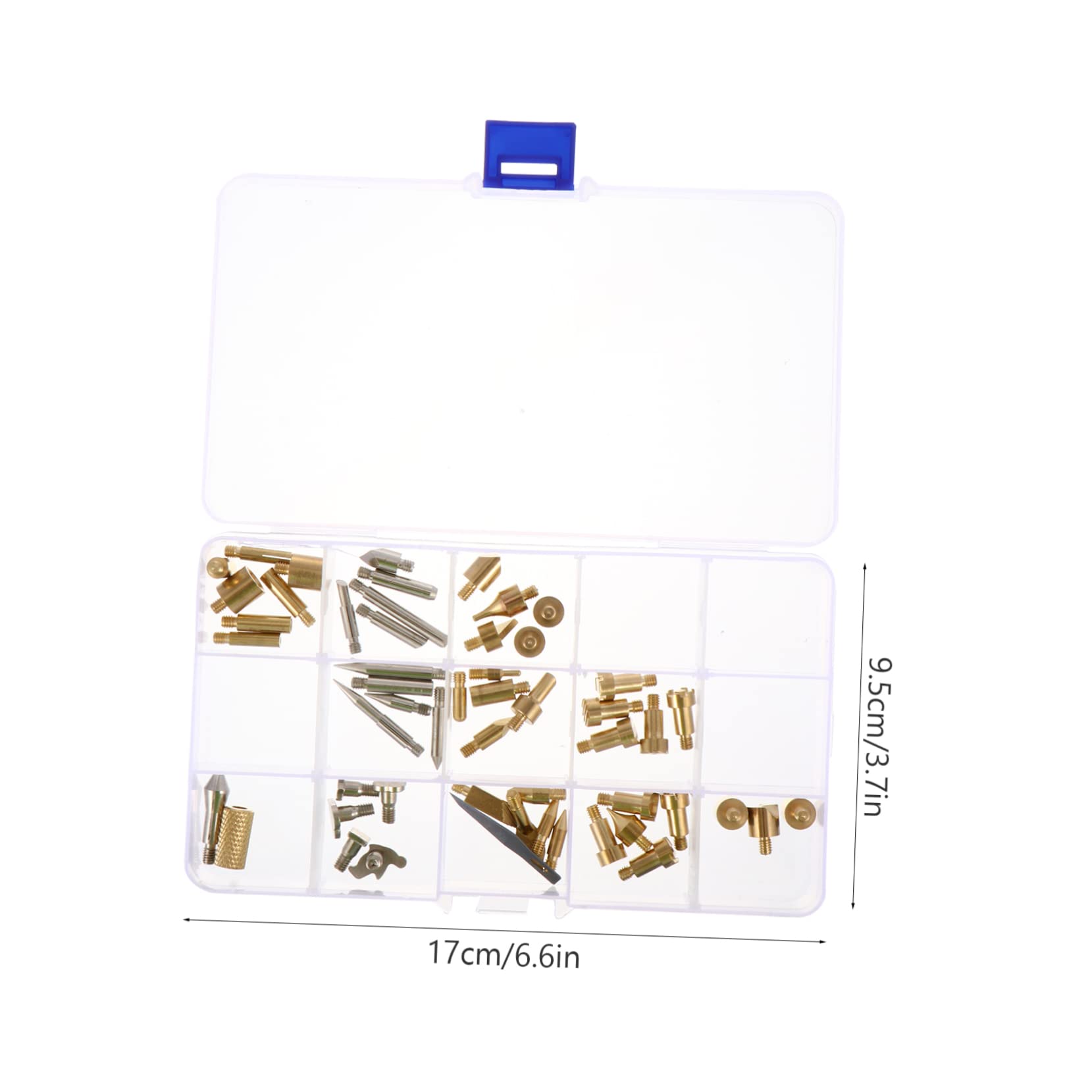 EXAOMBLE Wood Burning Set Carving Iron Tip Carving Pyrography Set for Diy Engraving Craft Tools