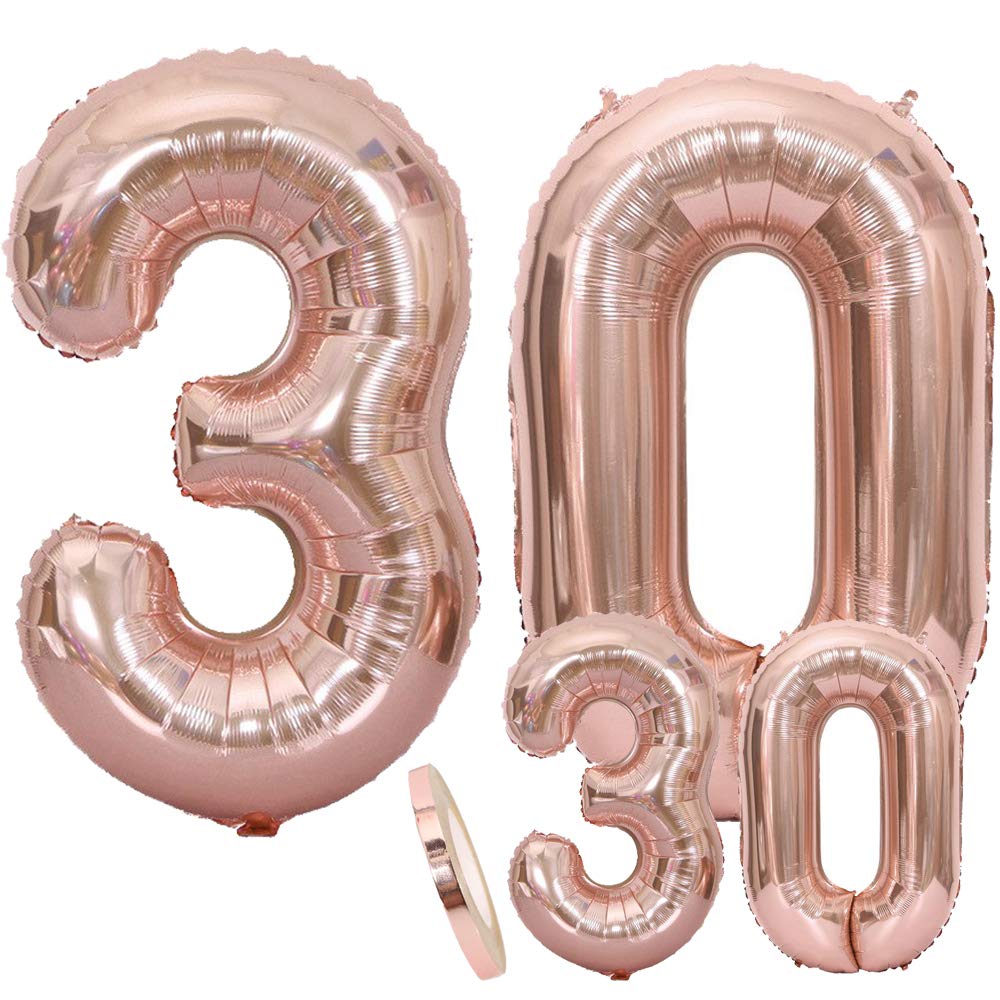 Palloncino Numero 8 Rosa XXL 101 Cm - Decorazione Compleanno Con Elio