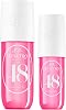 Sol de Janeiro Cheirosa 48 Hair & Body Fragrance Mist Full Size and Travel Size Set - Home and Away Bundle - 90 & 240ml Duo