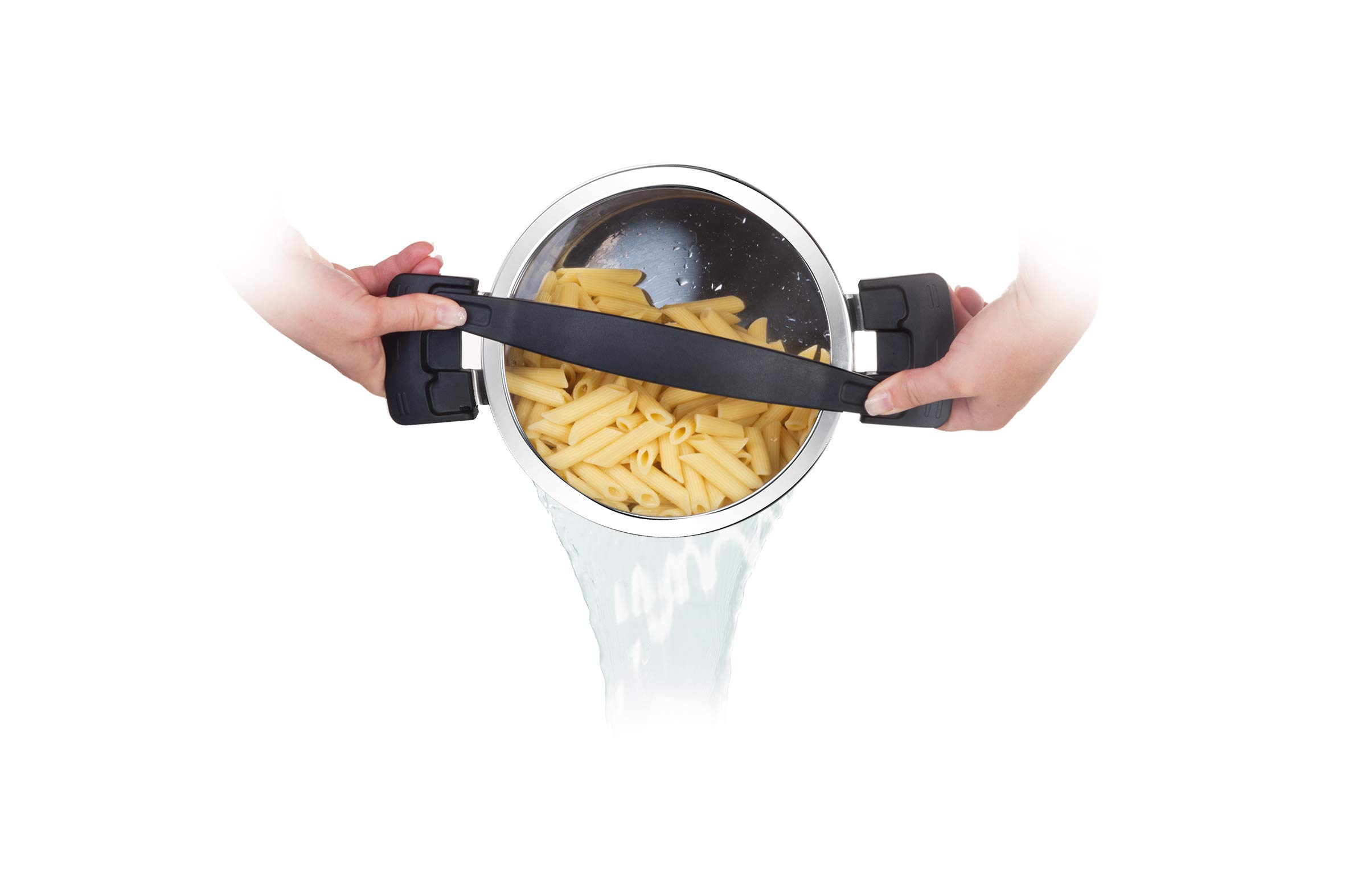 Tescoma Głęboki garnek z pokrywą Ø 24 cm 7,0 l Ultima, różnorodny, 35,5 x 26,2 x 21 cm