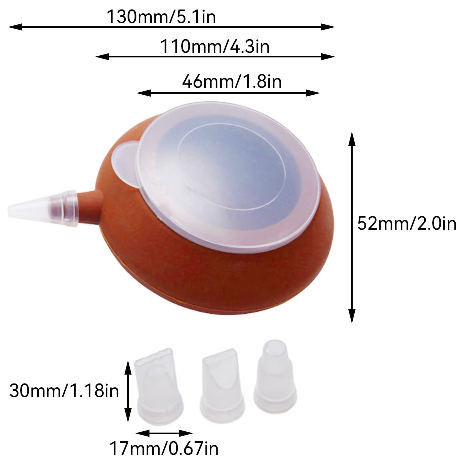 Agatige Macaron Baking Mold Silicone, Piping Pot Large Pastry Pot with 4 Nozzle Tips Batter Dispenser Fondant Tools Cake Decorating Supplies