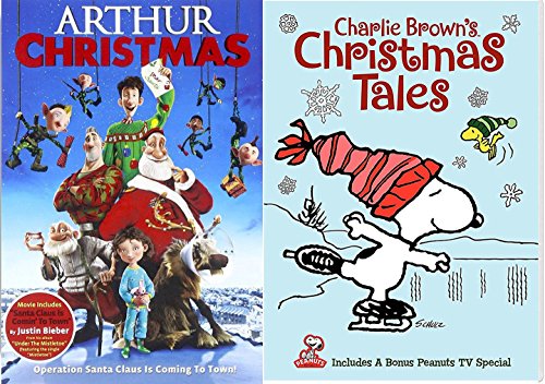 Charlie Brown's Christmas Tales Cartoon DVD & Arthur Christmas Operation Santa Clause Holiday Movie - //coolthings.us
