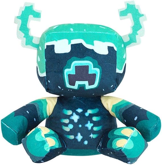 25cm Minecraft Warden Plush Toy, Game Figure Kawaii Soft Stuffed